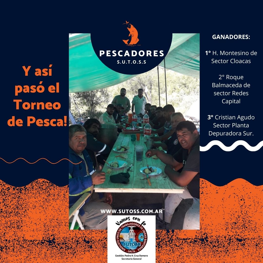 Y así pasó el Torneo de Pesca en el Río Juramento