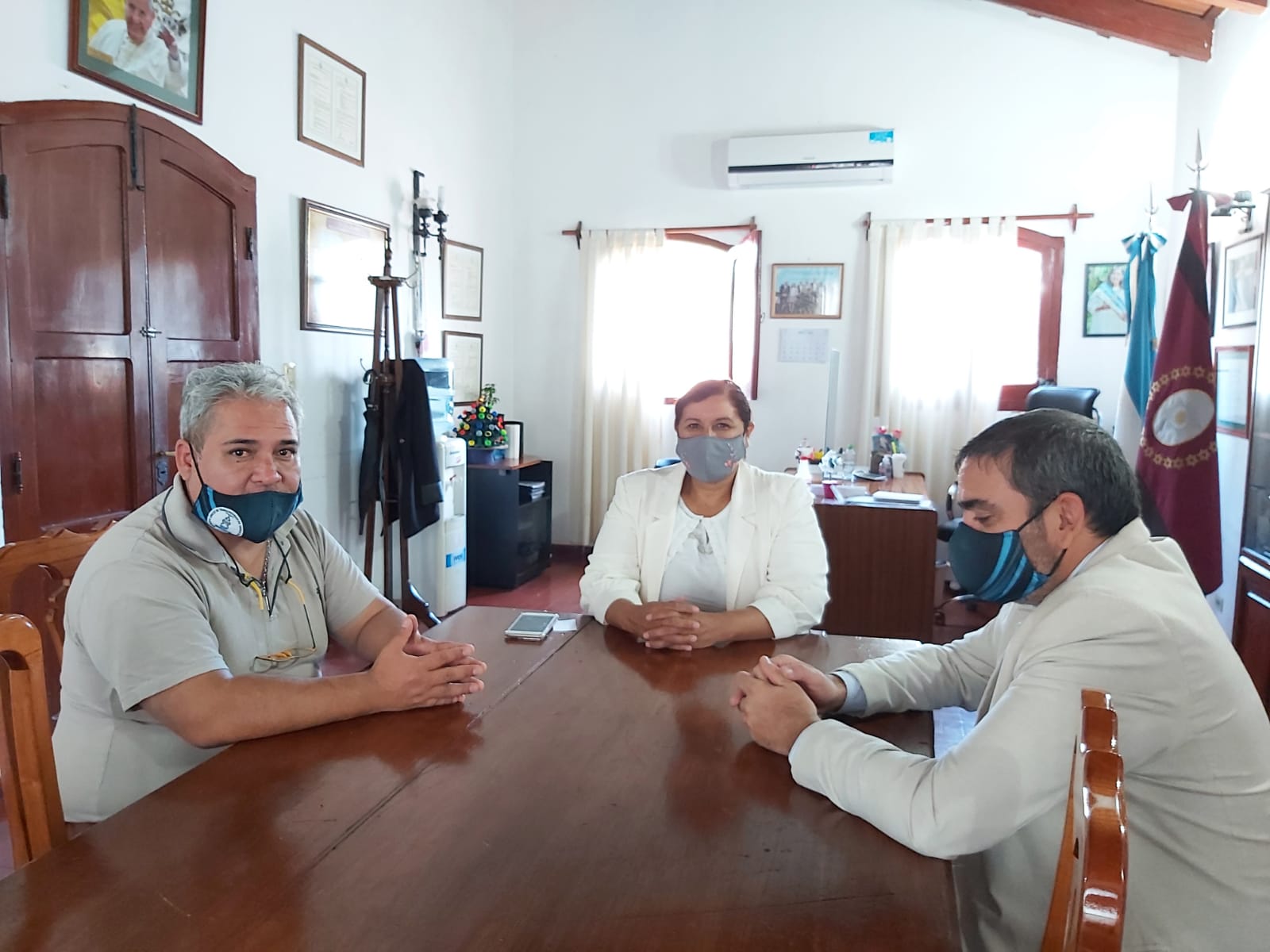 SEGUIMOS COORDINANDO ACCIONES CON LOS DIFERENTES MUNICIPIOS