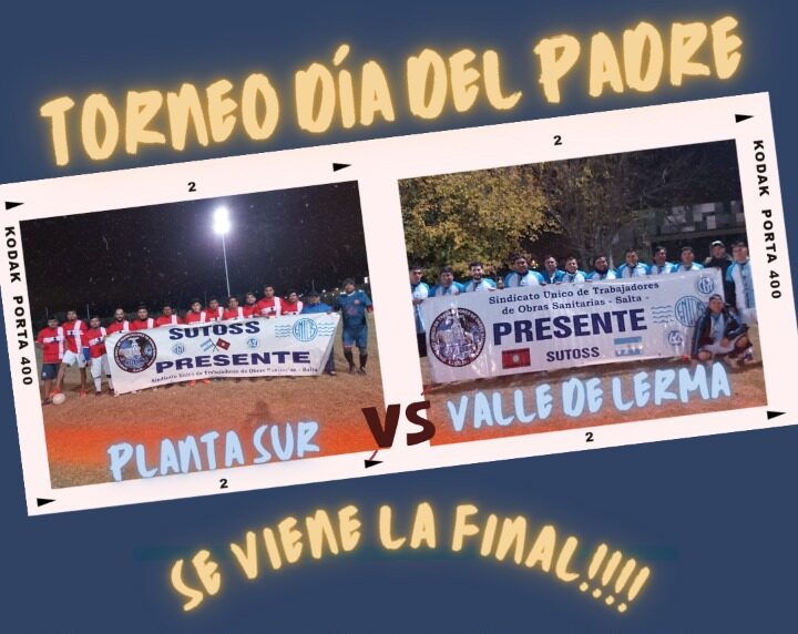 ¡SE ARMÓ LA FINAL DE FÚTBOL DEL TORNEO MASCULINO «DÍA DEL PADRE «!