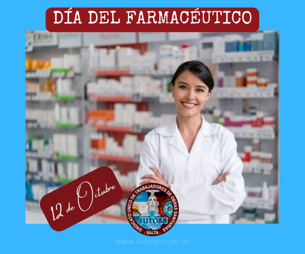 12 de Octubre. DÍA DEL FARMACÉUTICO