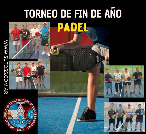 ÚLTIMO TORNEO DE PÁDEL: «FIN DE AÑO»