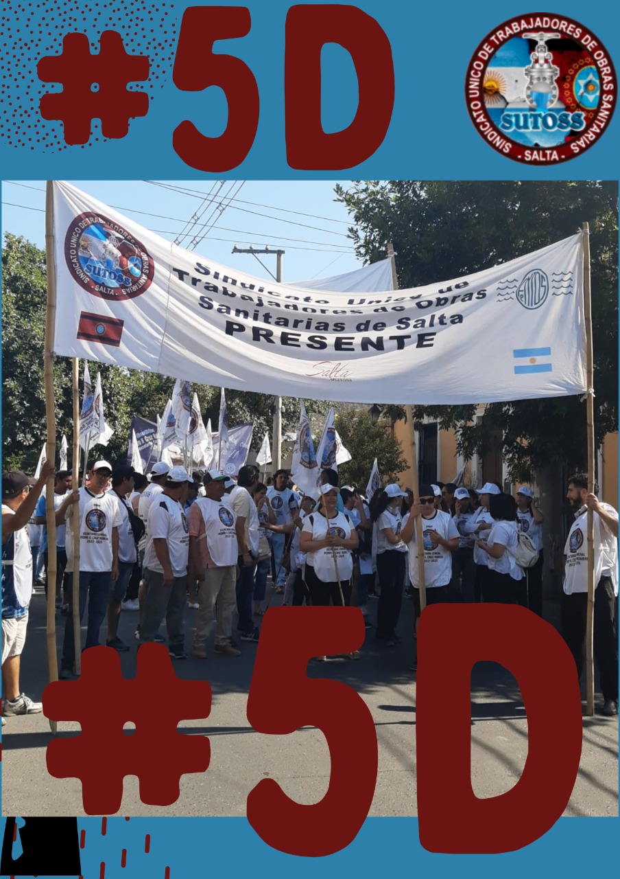 POR LOS DERECHOS DE LOS TRABAJADORES: EL SUTOSS UNIDO EN MANIFESTACIÓN
