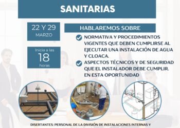 Jornadas de Actualización sobre Instalaciones Internas Sanitarias