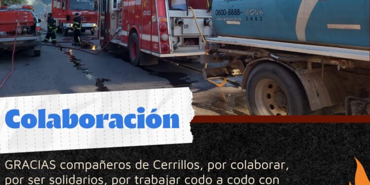 INCENDIO EN GALERÍA COMERCIAL DE CERRILLOS