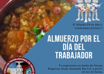 ALMUERZO POR EL DÍA DEL TRABAJADOR