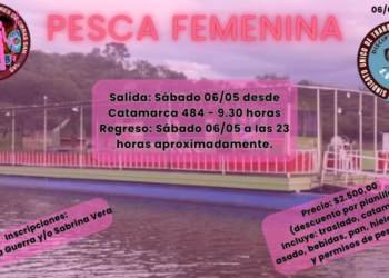 SE VIENE LA PESCA FEMENINA POR EL DÍA DEL TRABAJADOR SANITARISTA