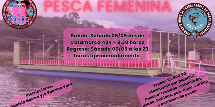 SE VIENE LA PESCA FEMENINA POR EL DÍA DEL TRABAJADOR SANITARISTA