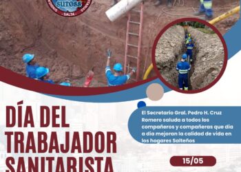 15 de Mayo: DÍA DEL TRABAJADOR SANITARISTA