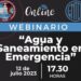 WEBINARIO sobre “Agua y Saneamiento en Emergencia”