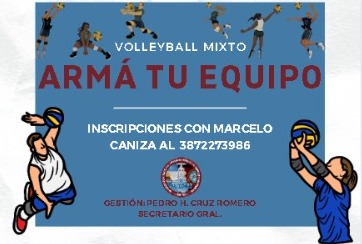 PREPARÁ TU EQUIPO DE VOLLEY MIXTO