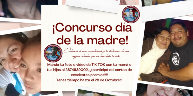 CONCURSO DÍA DE LA MADRE: ENORME CONVOCATORIA!!