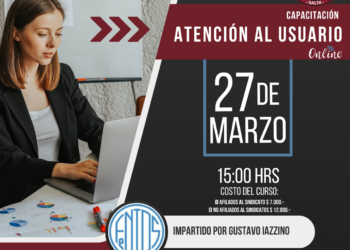 CAPACITACIÓN ON LINE: «ATENCIÓN AL USUARIO»