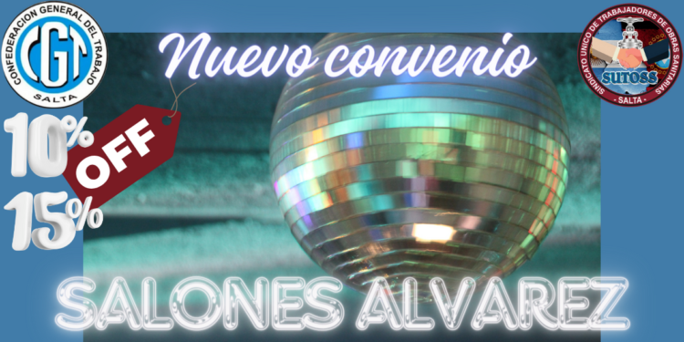 ¡NUEVO CONVENIO! SALONES ÁLVAREZ