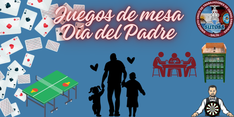 ¿YA TE ANOTASTE PARA LOS JUEGOS DE MESA DEL DÍA DEL PADRE?