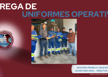 ENTREGA DE UNIFORMES OPERATIVOS