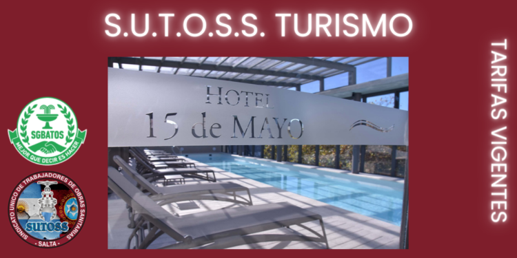 TARIFAS VIGENTES DURANTE EL MES DE AGOSTO 2024 EN HOTELES SGBATOS