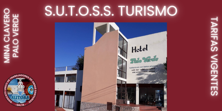 TARIFAS VIGENTES EN HOTEL PALO VERDE DE MINA CLAVERO