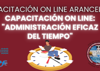 CAPACITACIÓN ON LINE: «ADMINISTRACIÓN EFICAZ DEL TIEMPO»