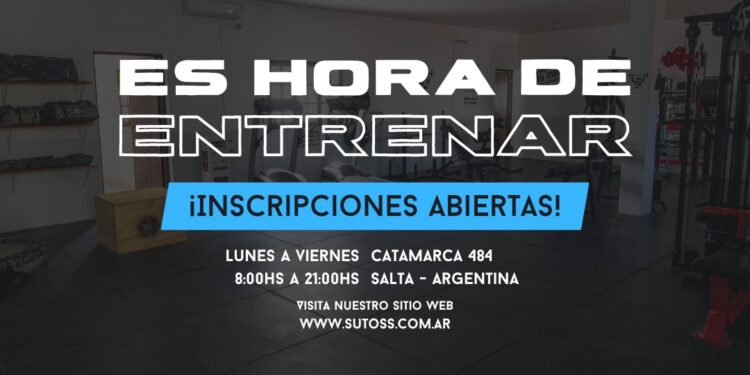 YA PODÉS SACAR TU TURNO PARA EL GYM SUTOSS DE MANERA DIGITAL!