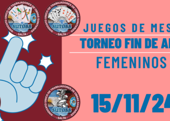 TORNEO DE FIN DE AÑO DE JUEGOS DE MESA PARA LAS MUJERES SANITARISTAS