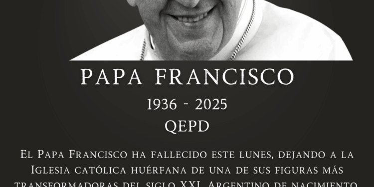 EL PAPA FRANCISCO REGRESÓ A LA CASA DEL PADRE