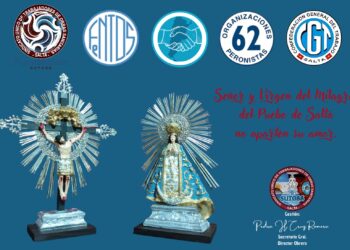 SEÑOR Y VIRGEN DEL MILAGRO, del Pueblo de Salta no aparten su amor