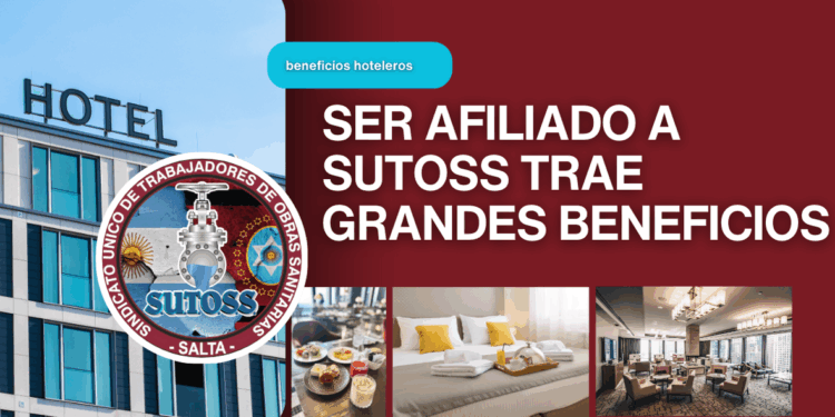 HOTELERÍA CON BENEFICIOS PARA LOS AFILIADOS