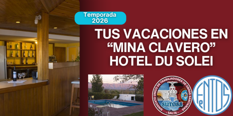 TEMPORADA 2026 EN HOTEL DU SOLEI – MINA CLAVERO