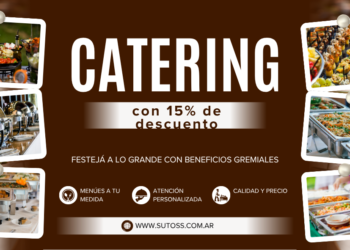 CONVENIO CON SERVICIO DE CATERING PARA TU FIESTA