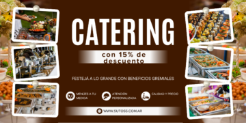 CONVENIO CON SERVICIO DE CATERING PARA TU FIESTA