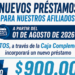 NUEVOS PRÉSTAMOS – CAJA COMPLEMENTARIA