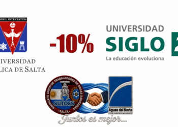 Convenios universitarios: 10 % de descuento en las cuotas para afiliados y su grupo familiar directo